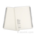 Pp Frosted Cover Protection Protection Spiral Grid Lines Notebook